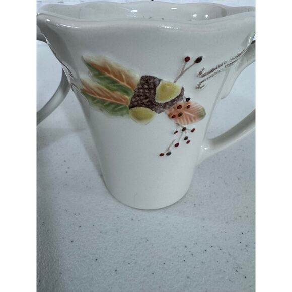 "PFALTZGRAFF" PLYMOUTH SET OF 2 Mugs Fall Coffee TEA - Picture 4 of 8